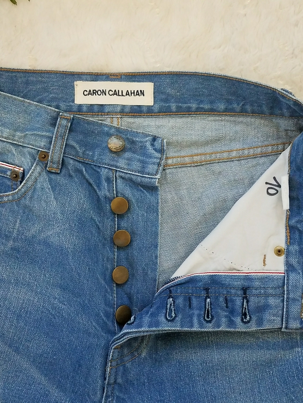 Caron Callahan High Rise Jeans - Picture 7 of 8